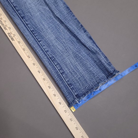 Buckle Black No.53 Straight Leg Starched Medium Wash Jeans Preppy 26x31 - Picture 8 of 8